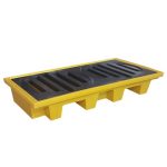 Pallet-de-Contencao-2-Tambores-75-Litros-Amarelo-Larplasticos